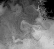 AATSR TOA brightness temperature image of eddies in the Mediterranean